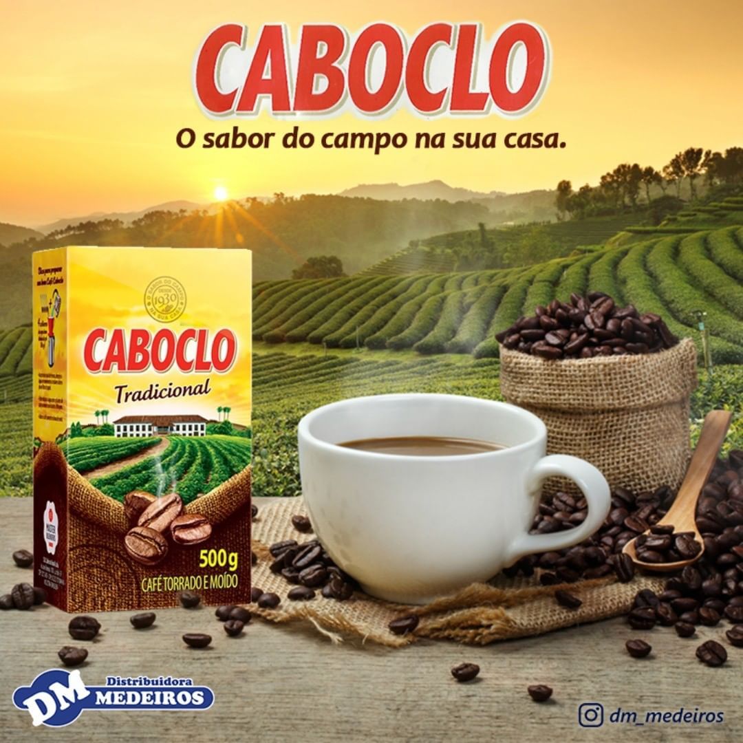 Café Caboclo Tradicional (500g) - CabocloTraditional Coffee Powder (500g)
