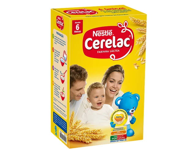Nestlé Cerelac Farinha Láctea 900g - Nestlé Cerelac Milk Flour 900g