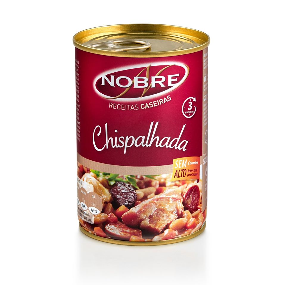 Chispalhada NOBRE 500g - Pig Trotters with Beans
