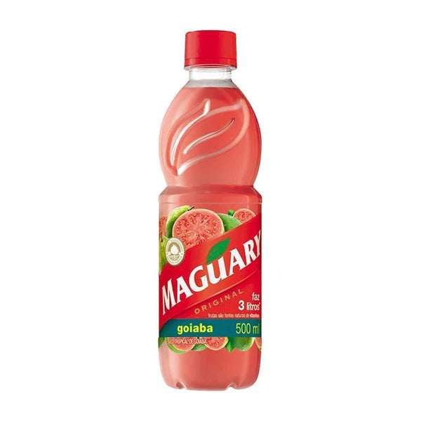 Suco Concentrado de Goiaba Maguary 500ml - Guava Juice Concentrate Maguary 500ml