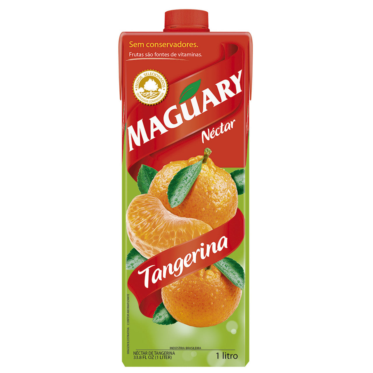 Néctar de Tangerina Maguary 1L - Cashew Nectar tangerine 1L