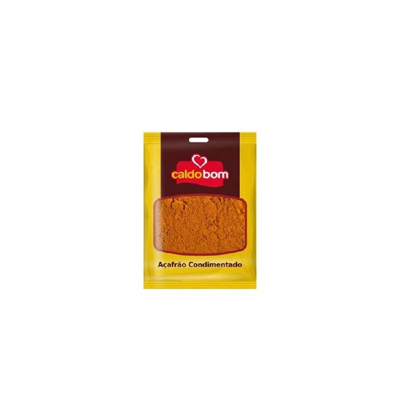 Açafrão Condimentado 20g Caldo Bom - Seasoned Saffron 20g - Good Broth
