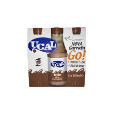 Leite com Chocolate/Chocolate Milk UCAL 250ml - Milk with Chocolate/Chocolate Milk UCAL 250ml