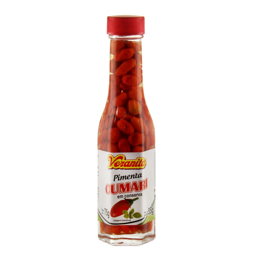 Molho de Pimenta Cumari 75g - Cumari Pepper Sauce 75g