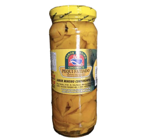 PEQUI FATIADO MINEIRO 300g - Canned Sliced Pequi - Flavor Mineiro