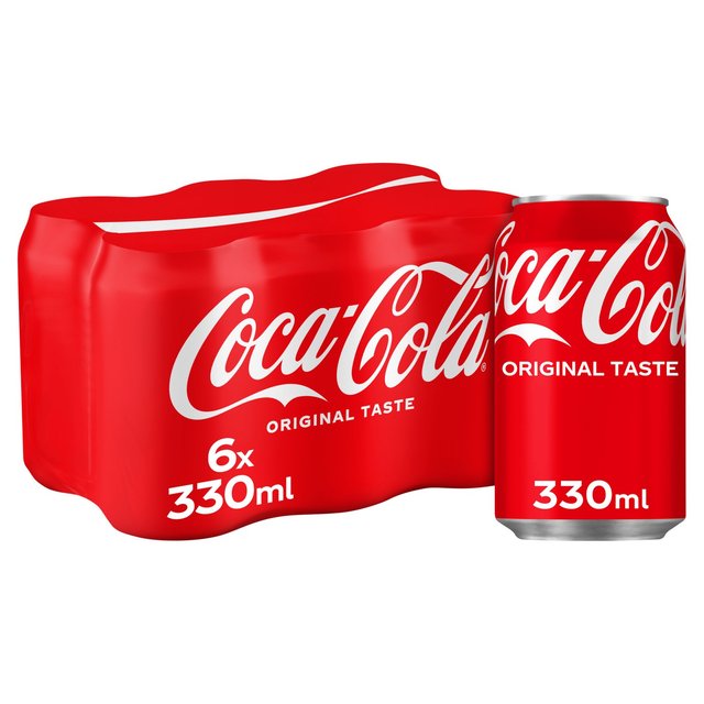 Coca Cola Lata 330ml Pack X 6