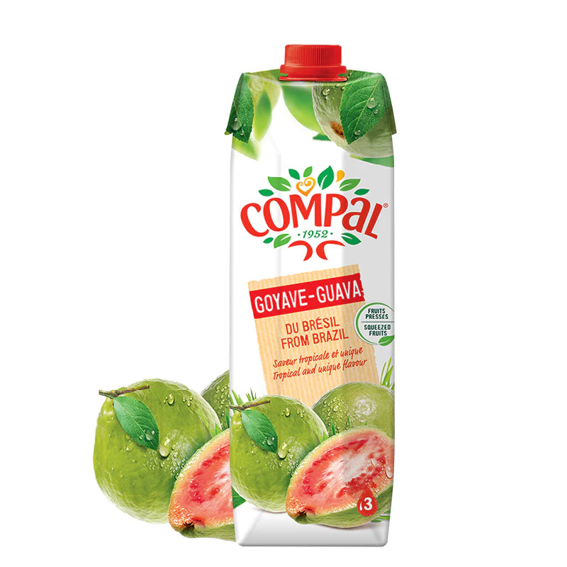 Compal Clássico Néctar Goiaba1L - Classic Compal Nectar Guava1L