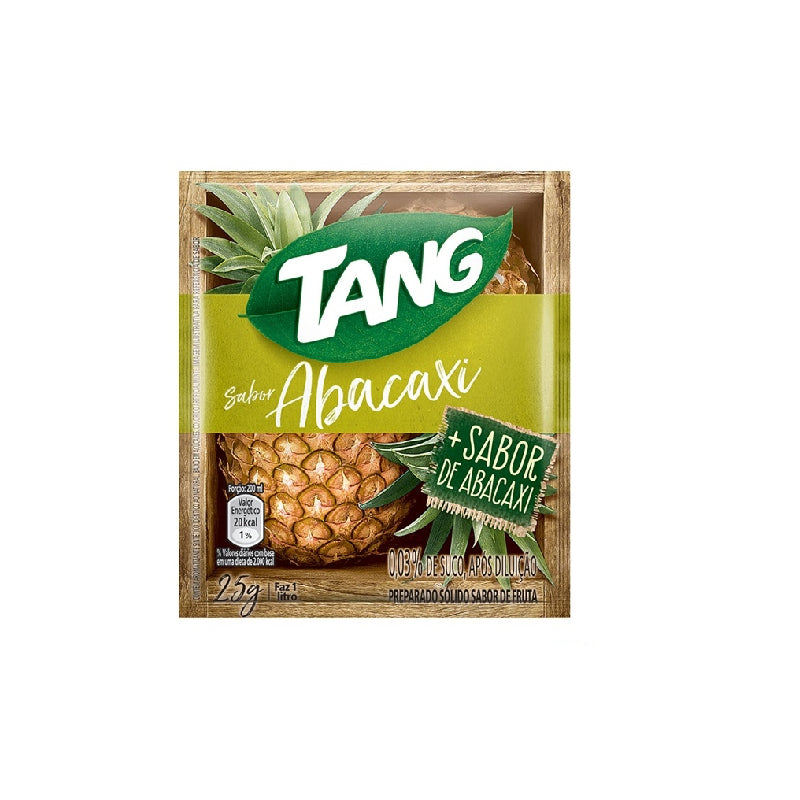 Refresco em pó Tang Abacaxi 25g - Tang Pineapple Powdered Refreshment 25g