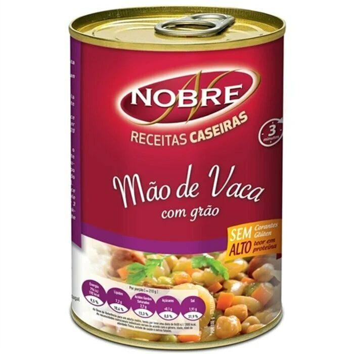 Mão de Vaca C/Grão Nobre 500g - Cow Hand C/Noble Grain