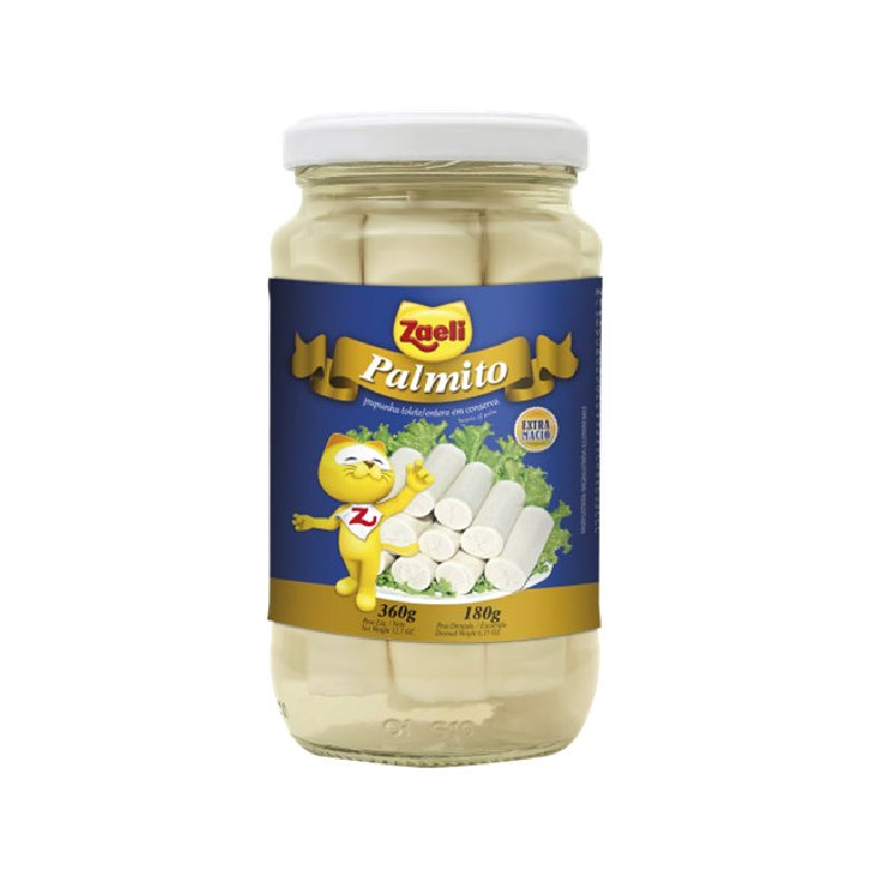 Palmito Rodelas Zaeli 425g - Heart of Palm Slices Zaeli 425g