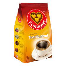 Café 3 Corações Tradicional Vacuo 500g