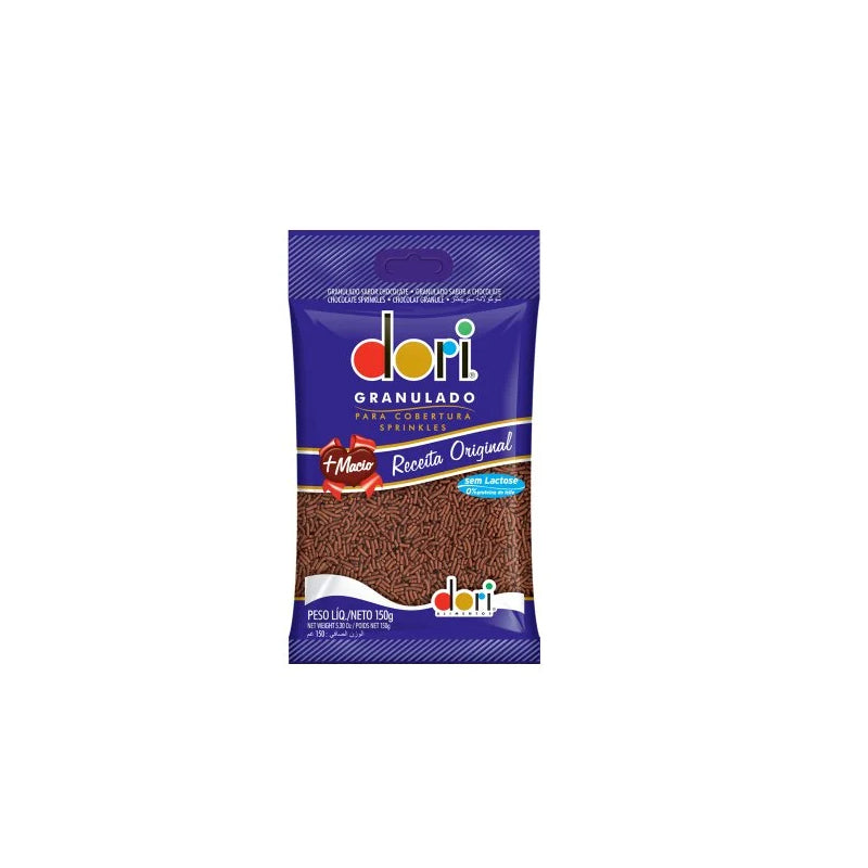 Chocolate Granulado Dori Tradicional 150g - Traditional Dori Granulated Chocolate 150g