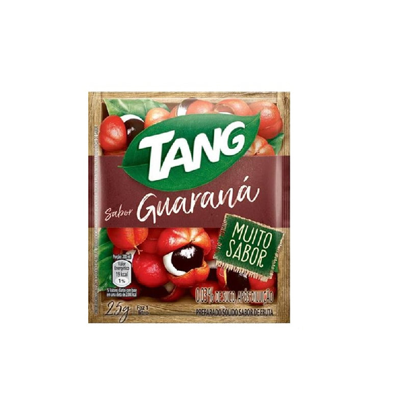 Refresco em pó Tang Guaraná 25g -  Powdered Refreshment Tang Guarana 25g -