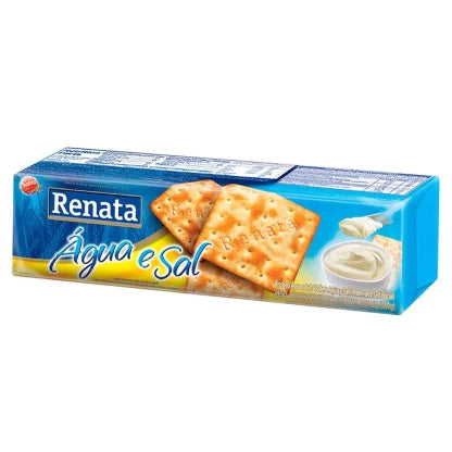 Bolacha De Água E Sal Renata 200g - Renata Water And Salt Biscuit 200g