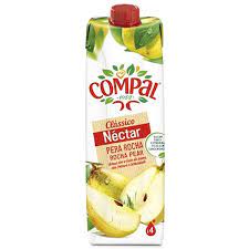 Compal Clássico Néctar Pera 1L - Compal Classic Nectar Pear 1L