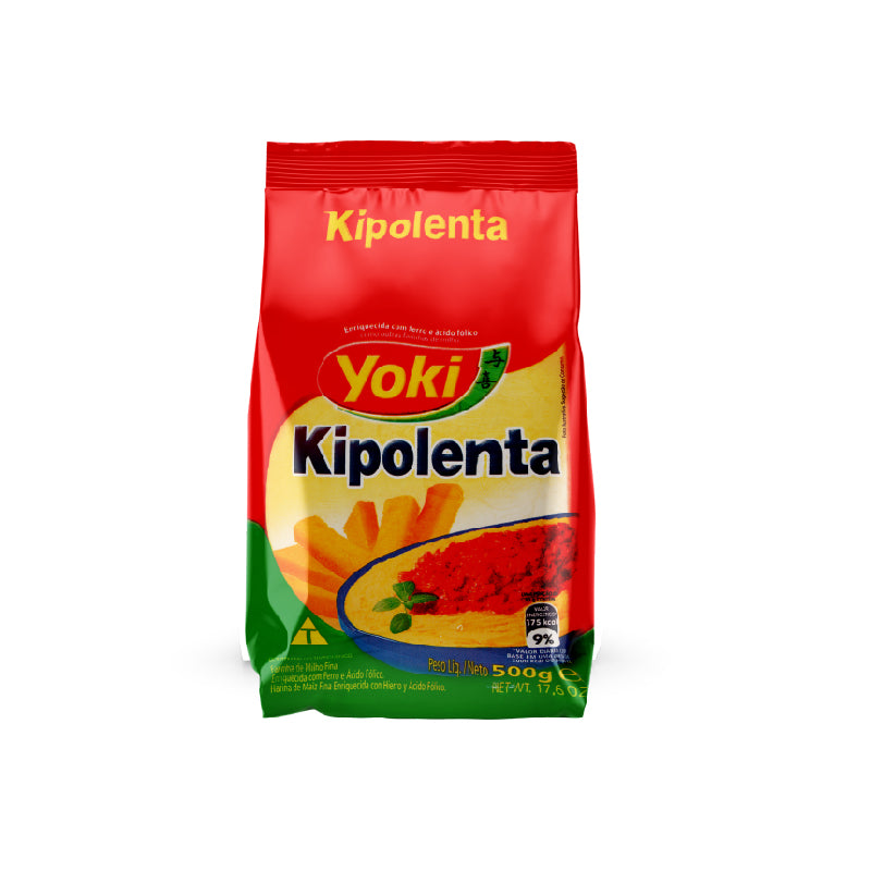 Farinha de Milho Kipolenta Yoki 500g - Farinha de Milho Kipolenta Yoki 500g