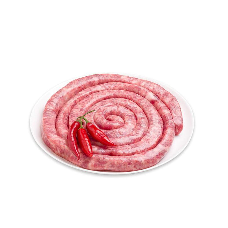 Linguiça de Porco Fina c/ Pimenta 1Kg  -  Spicy Pork Sausage 1Kg