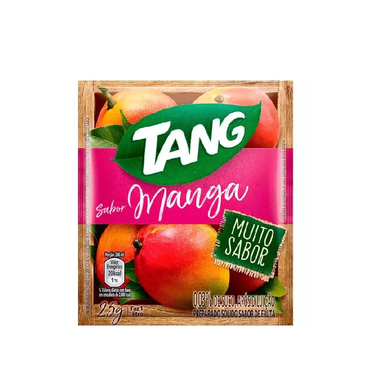 Refresco em pó Tang Manga 25g -  Tang Mango Powdered Refreshment 25g