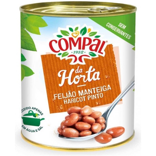 Feijão Manteiga Compal 845g - Bean Butter Compal