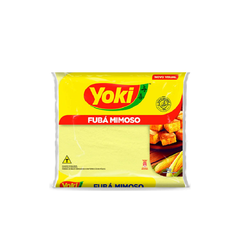 Fubá Mimoso Yoki 500g - Cornmeal Mimoso Yoki 500g
