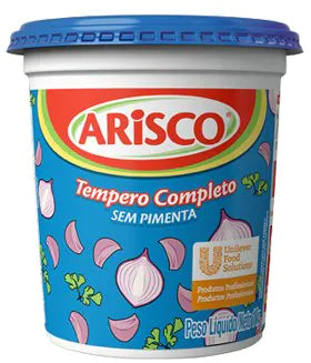 Tempero Completo sem Pimenta Arisco 300g - Complete Seasoning Without Pepper Arisk