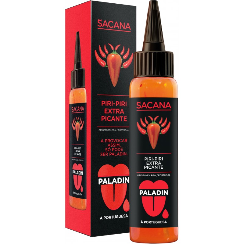 Piripiri Sacana Extra Picante 75ml "Paladin - Piripiri Sacana Extra Spicy 75ml "Paladin