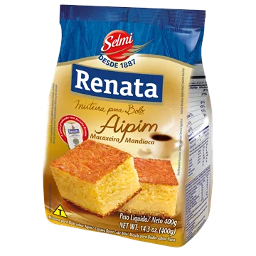 Mistura Bolo Aipim Renata 400g - Renata Aipim Cake Mix