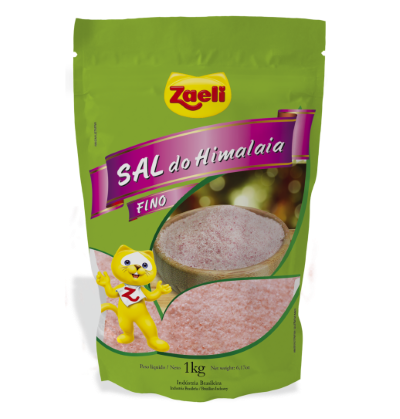 Sal Rosa Grosso Zaeli 250g -  Coarse Pink Salt 250g