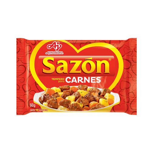 Tempero Sazon para Carnes 60g - Sazon Seasoning for Meat 60g